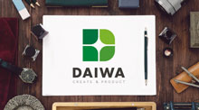 ダイワ産業ロゴ制作事例1